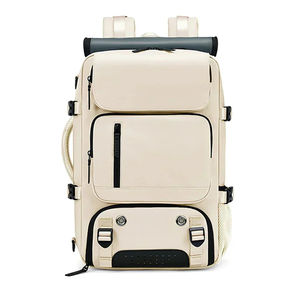 Vozenda – Large Waterproof Travel Backpack with USB Charging Port