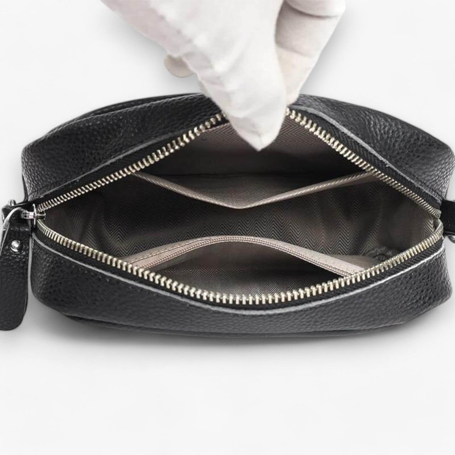 Vozenda - Leather Crossbody Bag for Women – Compact Everyday Shoulder Bag