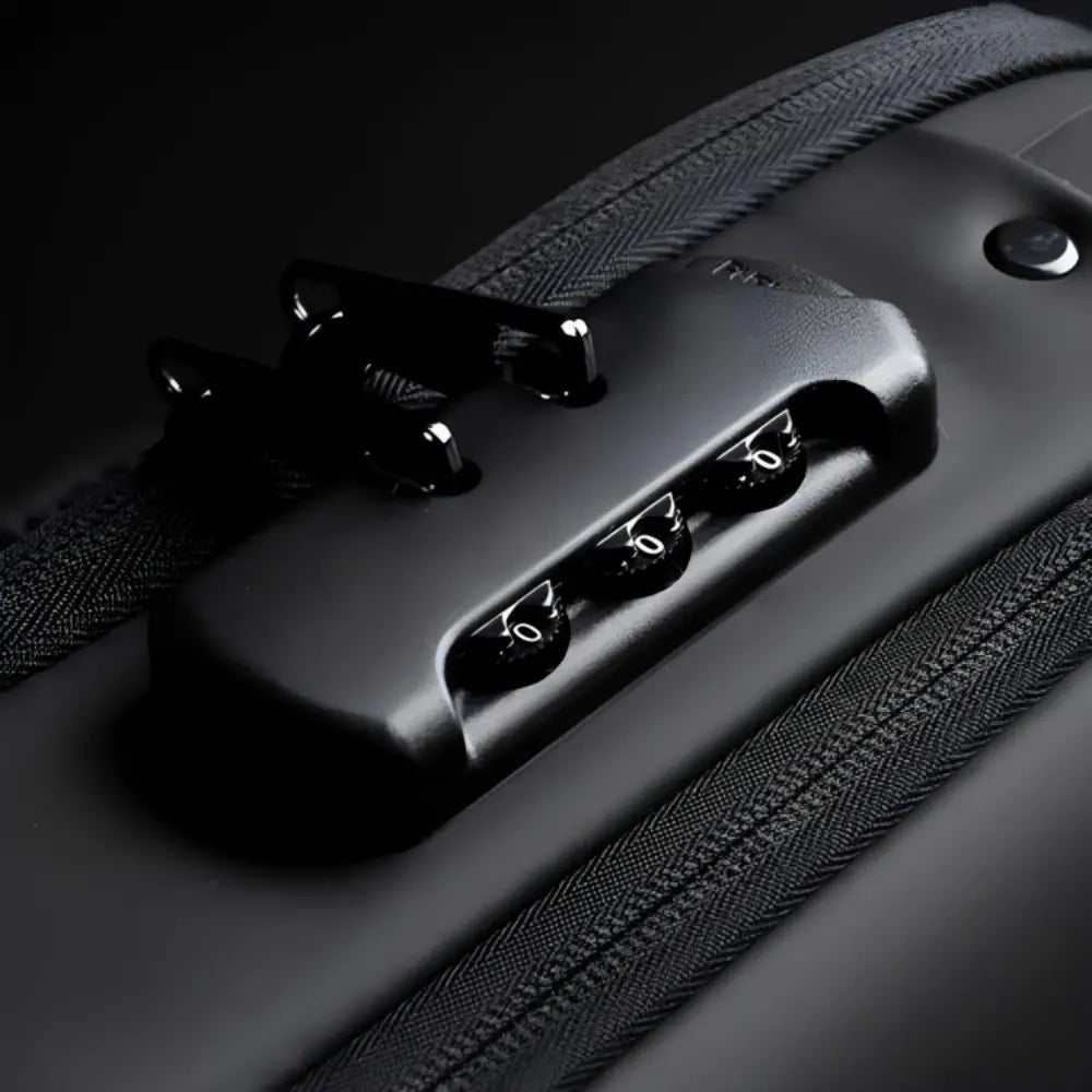 Vozenda - Men’s Waterproof Anti-Theft Crossbody Bag with USB Charging Port