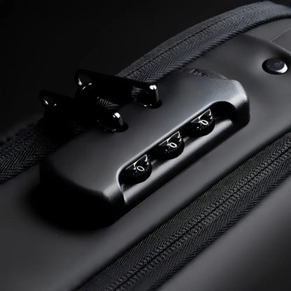 Vozenda - Men’s Waterproof Anti-Theft Crossbody Bag with USB Charging Port