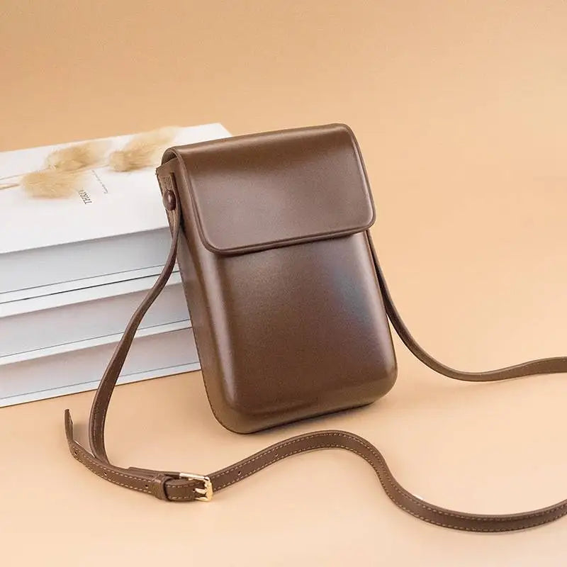 Vozenda – Minimalist Small PU Crossbody Bag