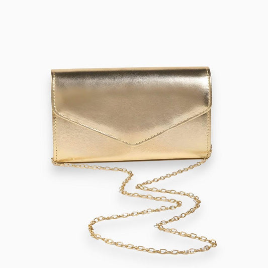 Vozenda – Stylish Compact Clutch with Chain Strap