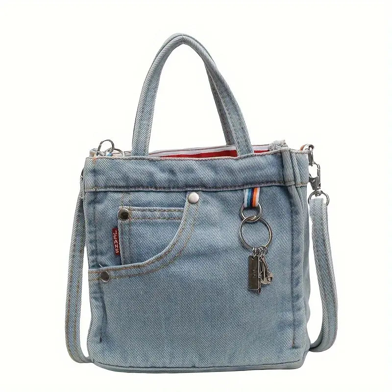 Vozenda – Stylish Denim Mini Crossbody Shoulder Bag