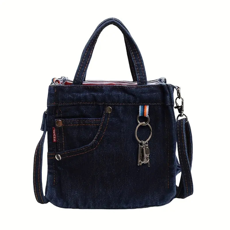 Vozenda – Stylish Denim Mini Crossbody Shoulder Bag