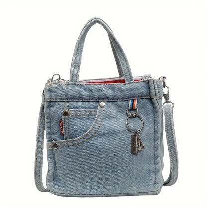 Vozenda – Stylish Denim Mini Crossbody Shoulder Bag