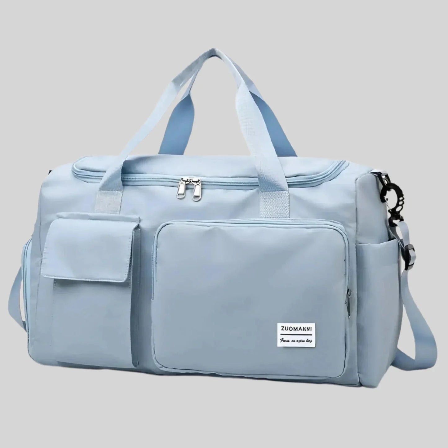 Vozenda – Waterproof Weekend Bag with Shoe Compartment for Travel and Gym