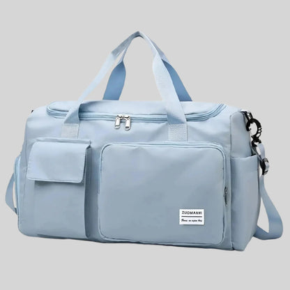 Vozenda – Waterproof Weekend Bag with Shoe Compartment for Travel and Gym