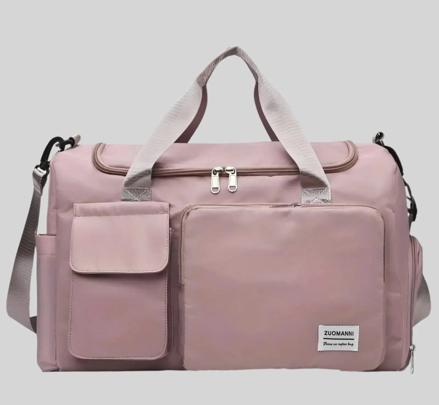 Vozenda – Waterproof Weekend Bag with Shoe Compartment for Travel and Gym