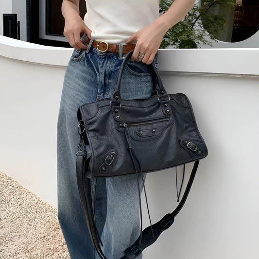 Vozenda – Women’s Large-Capacity PU Leather Shoulder Handbag