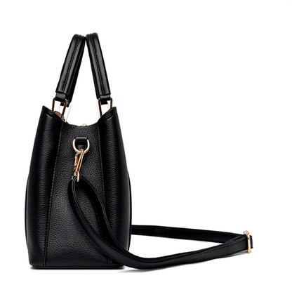 Vozenda – Women’s PU Leather Shoulder Handbag with Crossbody Strap