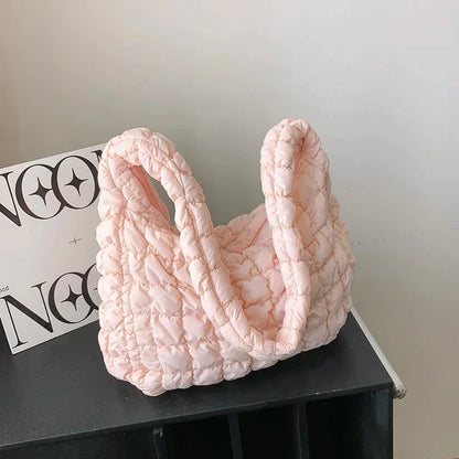 Vozenda – Women’s Quilted Crossbody Shoulder Bag with Adjustable Strap