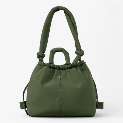 Vozenda – Women’s Quilted Puffer Handbag with Shoulder Strap